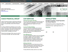 Tablet Screenshot of cascofinancial.com